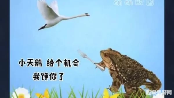 癞蛤蟆想吃天鹅肉照片
